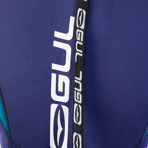 2024 Gul Womens Response 3/2mm GBS Back Zip Wetsuit RE1232-C1 - Blue / Teal